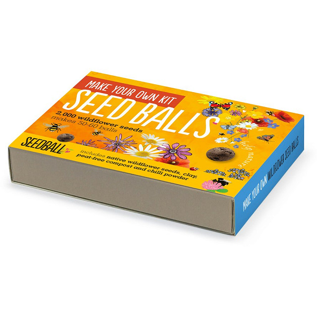 Make Your Own Seed Balls Kit Sussex Wildlife Trust